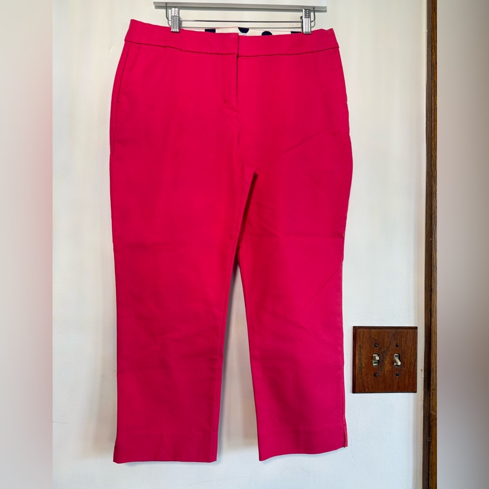 Boden Red and Black Polka Dot Pants